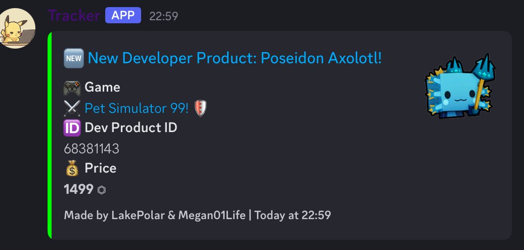 Posideon Axolotl #ps99