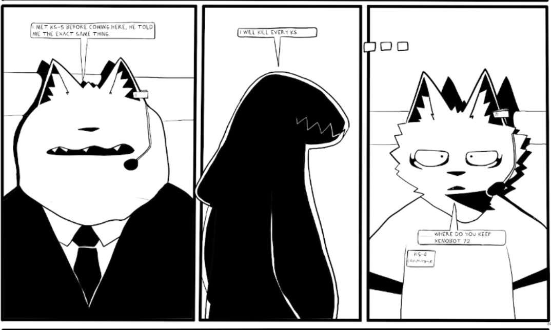 CrouchingLi0n's tweet photo. @LabiLabirhin Like how Gigo was added to this scene as he wasn't seen in the comic https://t.co/LBVJZh78NH