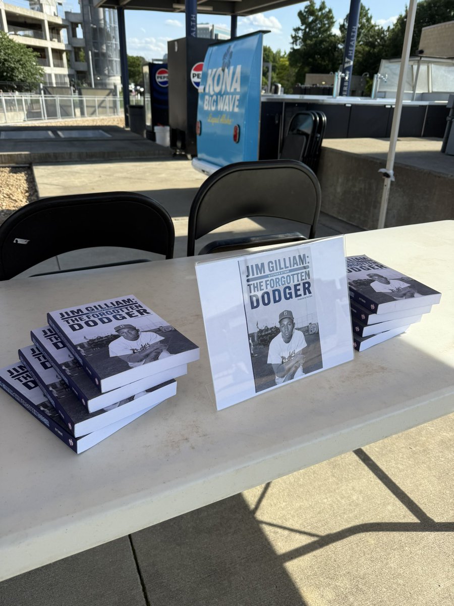 Jim Gilliam (@forgottendodger) on Twitter photo Hello Nashville! Beautiful summer night for baseball with the <a href="/nashvillesounds/">Nashville Sounds</a>! Come out to celebrate the Elite Giants and stop by center field to get a signed copy of Jim Gilliam: The Forgotten Dodger! Hello Nashville! Beautiful summer night for baseball with the <a href="/nashvillesounds/">Nashville Sounds</a>! Come out to celebrate the Elite Giants and stop by center field to get a signed copy of Jim Gilliam: The Forgotten Dodger!