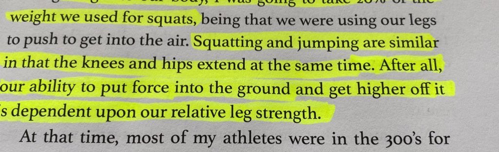 If you don’t improve your relative Squat Strength… You will not Jump Higher.

Your ability to jump, is dependent upon relative leg strength.

Squat Heavy, Jump High! 💪🏻✈️