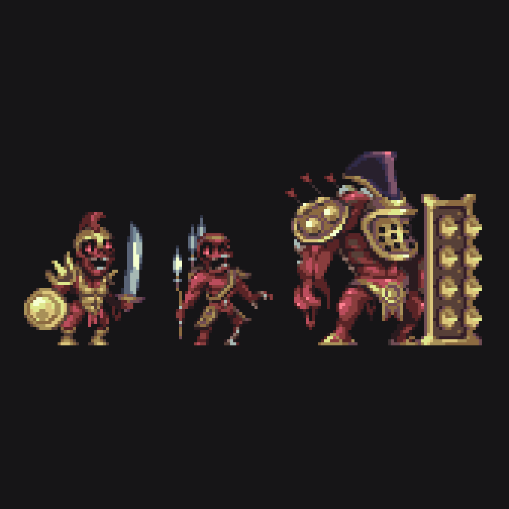 RunninBlood's tweet image. Fleshy Gladiators! Play the Skull Horde DEMO here!! Released today!
store.steampowered.com/app/3199360/Sk…
#pixel #art #pixelart #game #dev #gamedev @8BitSkull