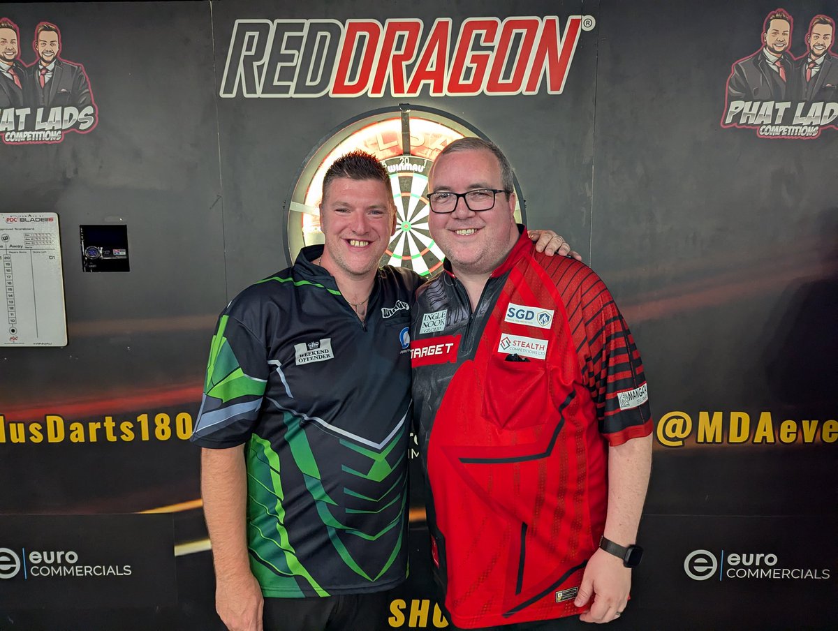 MODUS Sports (@modusdarts180) on Twitter photo Our show-closer in Walsall sees Daryl Gurney our winner, as he comes through 4-2 against Stephen Bunting at Bescot Stadium.
It's been another superb night at the darts, and we move on to Cardiff tomorrow. Our show-closer in Walsall sees Daryl Gurney our winner, as he comes through 4-2 against Stephen Bunting at Bescot Stadium.
It's been another superb night at the darts, and we move on to Cardiff tomorrow.