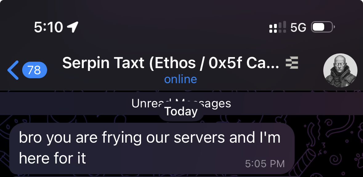 RIP <a href="/ethos_network/">Ethos</a> servers

Also RIP <a href="/xeetdotai/">xeet</a> servers