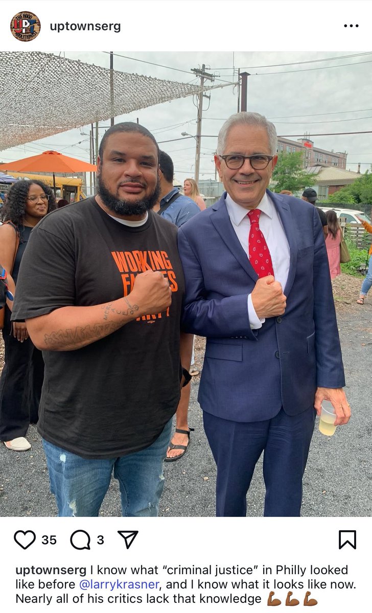 Another phenomenal job by Larry Krasner &amp; Co.