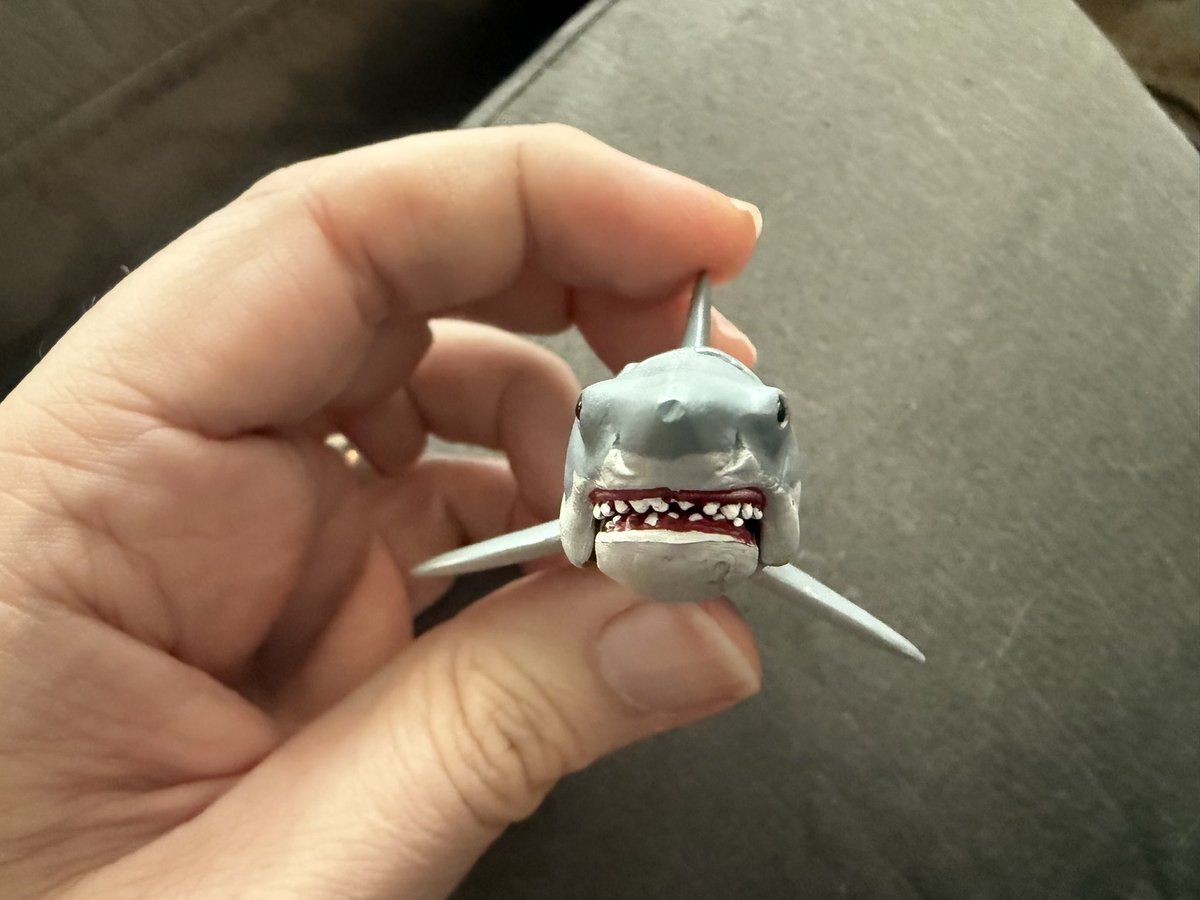 One of my fav gachapon prizes. Happy 50th to an all-time favorite film of mine, Jaws!