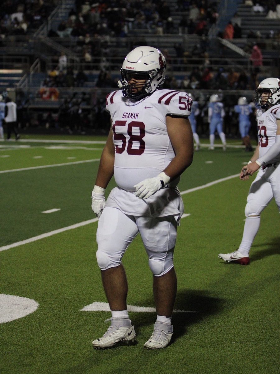 Shrine Bowl Player Spotlight: Kaden Jordan, a 6’2”, 300-pound defensive tackle from Seaman High School, will represent the East Side in the Shrine Bowl. Kaden helped lead Seaman to an 8-3 record in his senior season last fall, falling in the sectionals. His senior year stats