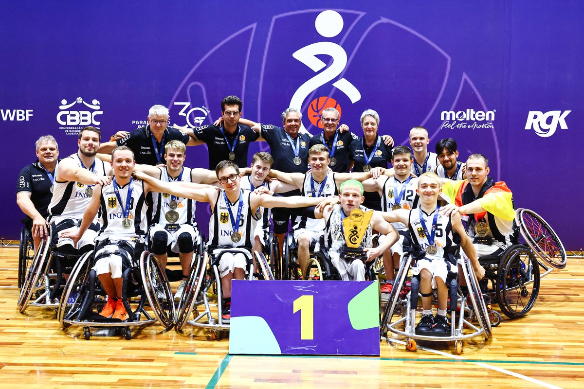 🇩🇪 GERMANY ARE U23 WORLD CHAMPS! 🏆

Undefeated. Unstoppable.

#U23WBWC #WorldChamps #IWBF