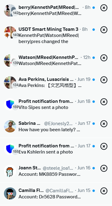 bakyaan's tweet photo. I open this site after a few weeks and the first thing I see is: bots bots and more bots, not a single day without one. Twitter is unusable at this point lol https://t.co/9UqpjCVQI7