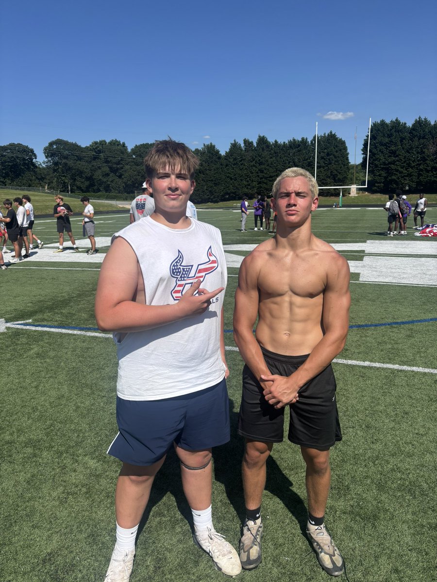 CadeSanfilippo's tweet photo. had a great time at the @Catamounts football camp! Thanks to @Mayer1211 and @CoachDvorchik_  for coaching me up 
@Coach_Hendo339 @butler2010_sam 
Keep working 💪💪 https://t.co/gwBpe2u8fZ