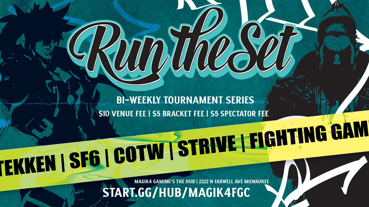 Magik4FGC's tweet photo. Tomorrow's Run The Set is the kick-off to qualifier double headers!
Earn a chance for free entry to C3 &amp; join the M4 team to represent in SF6 at Roundhouse!
Registration is live below arrow⬇️
#FGC #C3 #MIDBEST https://t.co/WsEu9tq13T