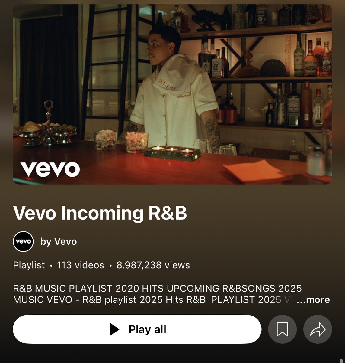LewSidRaps's tweet image. Featured on a Friday 🔥🔥🔥
“The Sun is a Woman” Video added to @Vevo “Incoming R&B” playlist ☀️
Check it out here :
bit.ly/IncomingRB