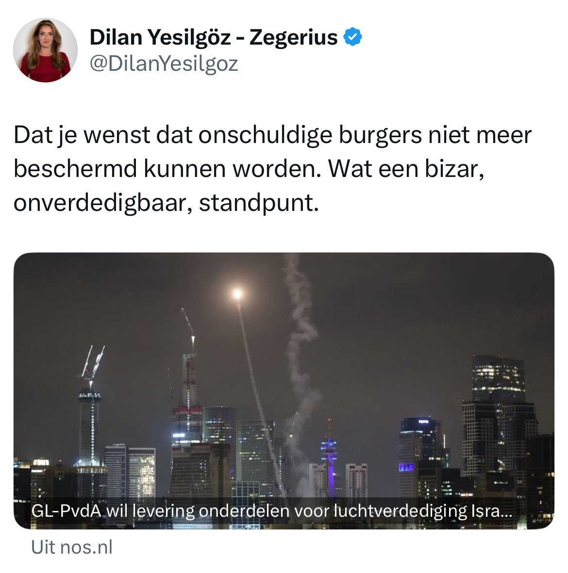 Maar toen kinderen stierven in Gaza, hoorden we je niet.