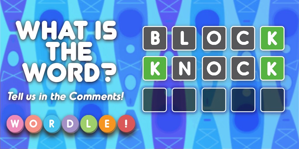 AppWordle's tweet photo. Rafts, boats, canoes - there are many ways to get down a river, and today's Partial Wordle! is one of them! 🚣♀️ 🌊
#WordleApp #wordlechallenge #partialwordle #brainteaser #brainhealth #puzzle #puzzlegame #puzzlelover #gaming #mobilegames #wordgame https://t.co/8V2HNwHQZN