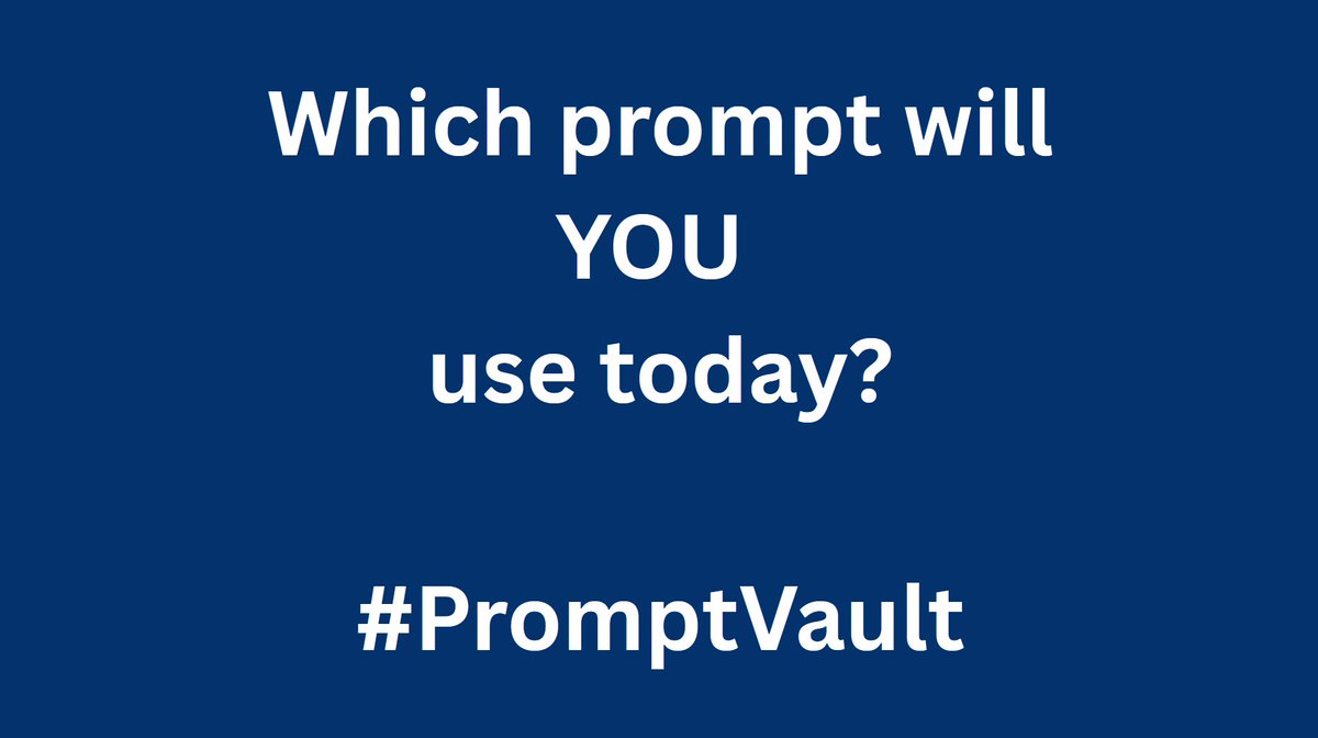 Mark___Chandler's tweet image. 🧠 Designed for:

✅ Solopreneurs

✅ Creatives

✅ Students

✅ Coaches

💥 100 breakthrough prompts

🆓 FREE → amzn.to/3ZwlCc3

#PromptVault #CoachTools #SideHustleHelp #AIProductivity