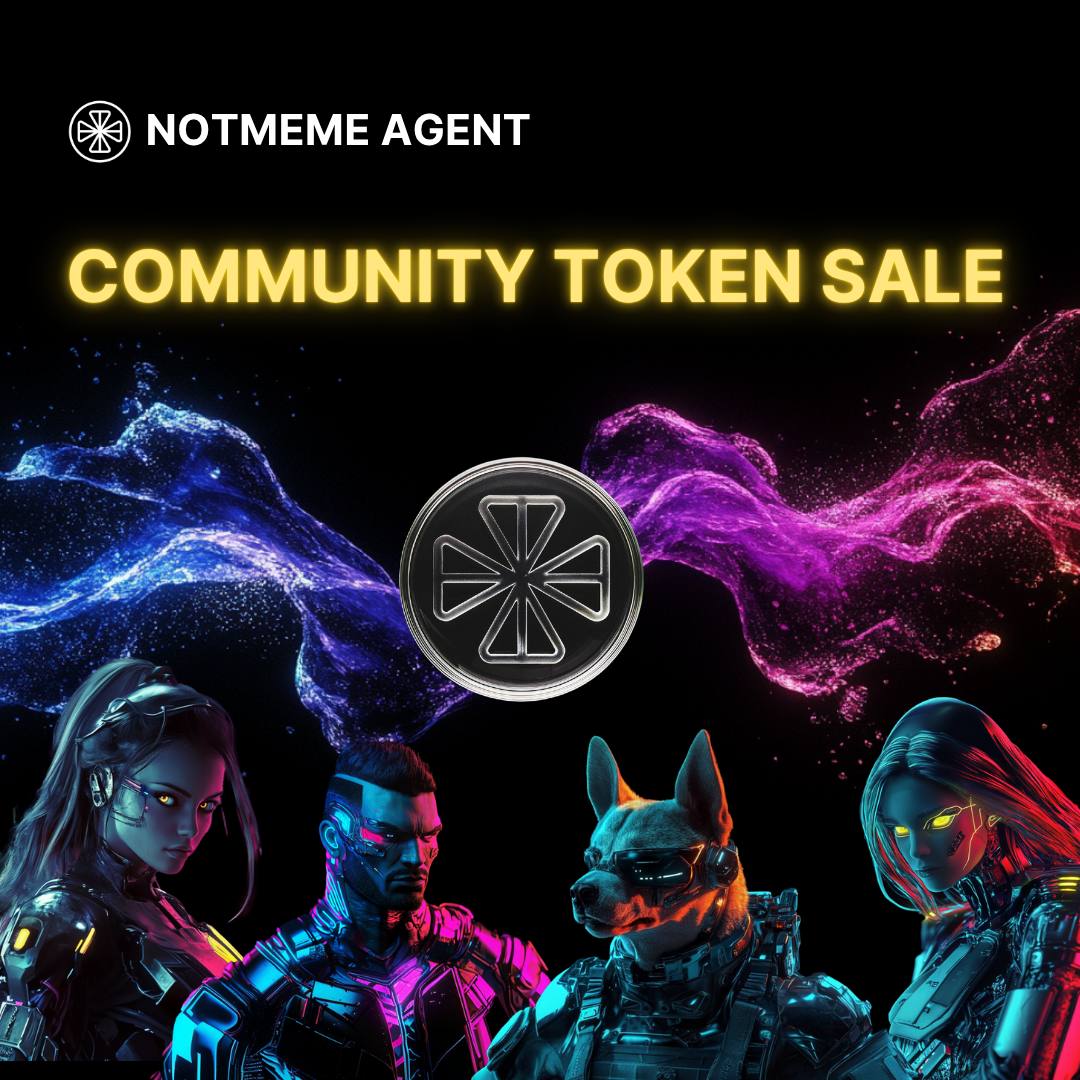 nerd_on_block's tweet image. 🚨 Last chance before $NOTMEME takes off!

The first AI agent on Solana to create &amp;amp; manage tokens right in Telegram — no code, no friction.

💥 Buy before TGE for the lowest price
🎁 Bonus airdrops for early users

👉 sale.notmeme.xyz

#Solana #Crypto #NOTMEME #Airdrop
