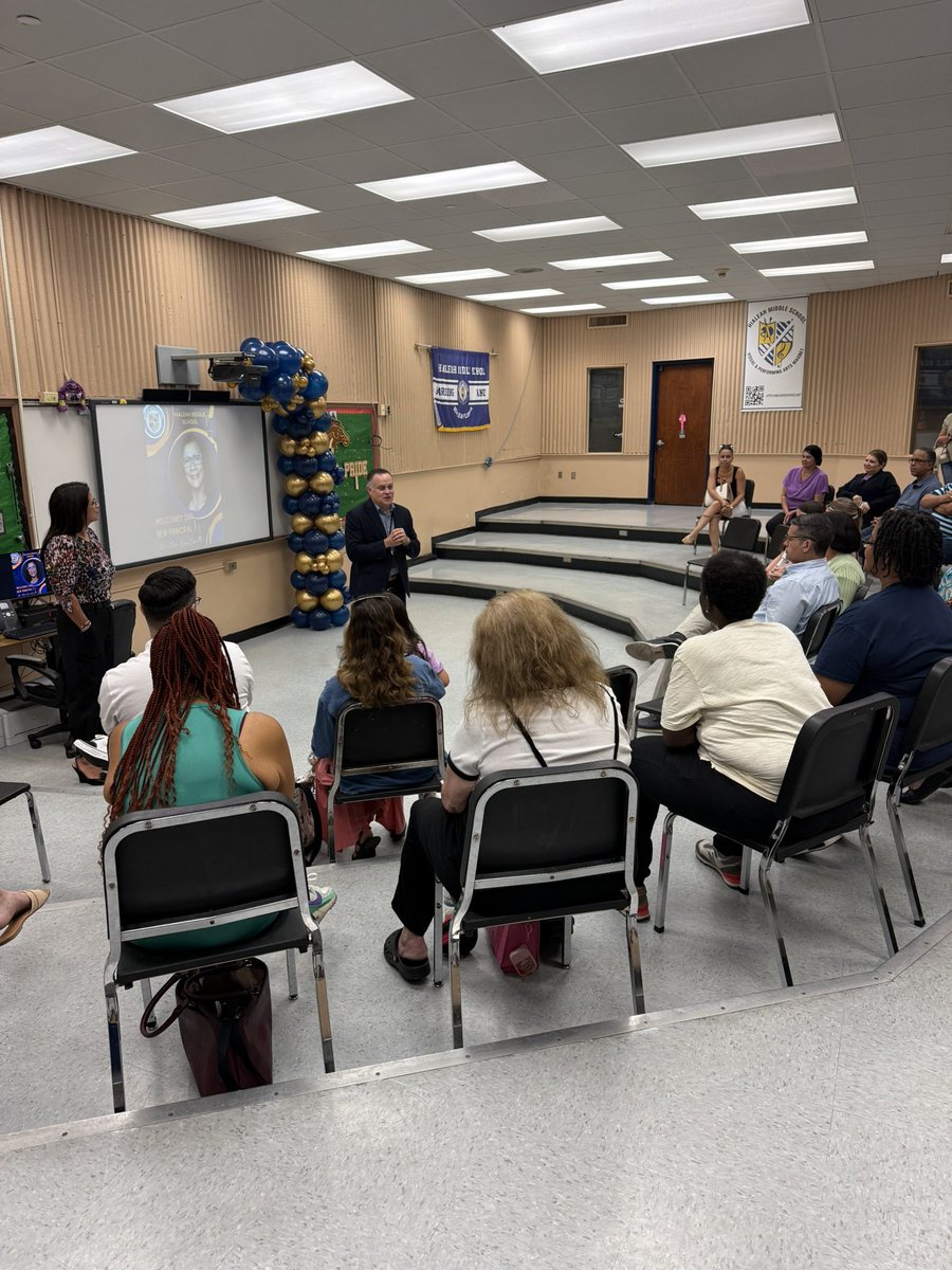 Hialeah Middle (@hms_broncos) on Twitter photo "A warm welcome to our new principal, Dr. Ruiz! 🌟 Here’s to a great journey ahead! #WelcomeDrRuiz #NewBeginnings #LeadershipMatters”
<a href="/SuptDotres/">Jose L. Dotres, Ed.D.</a> <a href="/MDCPS/">Miami-Dade Schools</a> <a href="/MDCPSNorth/">M-DCPS North Region</a> <a href="/YeseniaAponte05/">Yesenia Aponte</a> <a href="/alexsantoyo75/">Alexander Santoyo</a> "A warm welcome to our new principal, Dr. Ruiz! 🌟 Here’s to a great journey ahead! #WelcomeDrRuiz #NewBeginnings #LeadershipMatters”
<a href="/SuptDotres/">Jose L. Dotres, Ed.D.</a> <a href="/MDCPS/">Miami-Dade Schools</a> <a href="/MDCPSNorth/">M-DCPS North Region</a> <a href="/YeseniaAponte05/">Yesenia Aponte</a> <a href="/alexsantoyo75/">Alexander Santoyo</a>