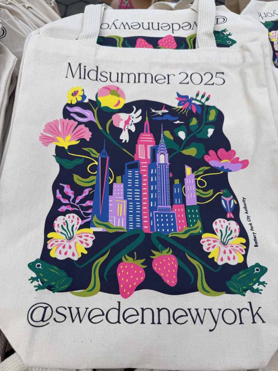 NYC celebrates midsummer! Glad midsommar!