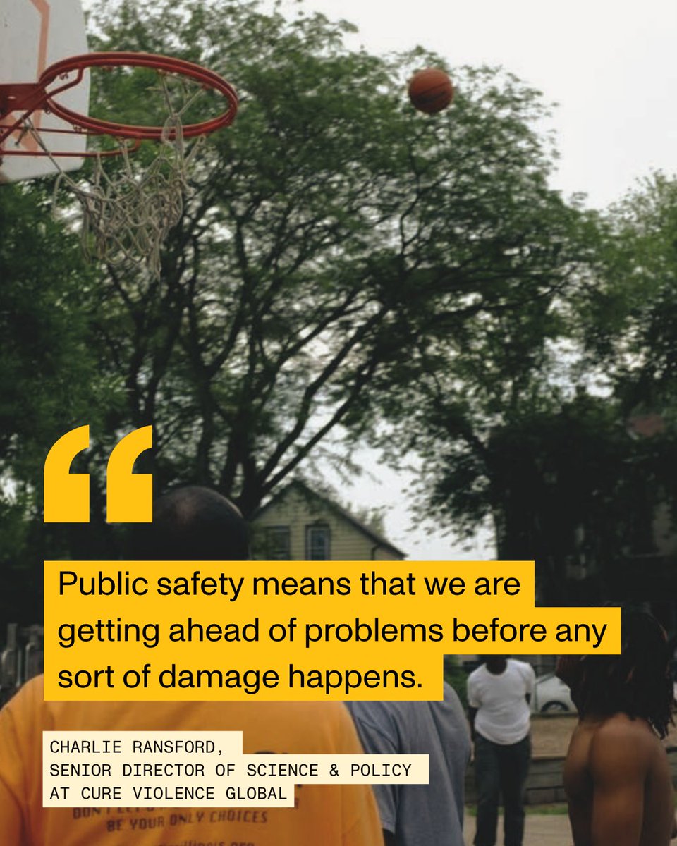 As part of our You've Got Options campaign, we sat down with Charlie Ransford, Senior Director of Science and Policy at Cure Violence (CVG), to discuss how their innovative approach to violence prevention is making communities safer. 

Watch now: bit.ly/43BX1Ud