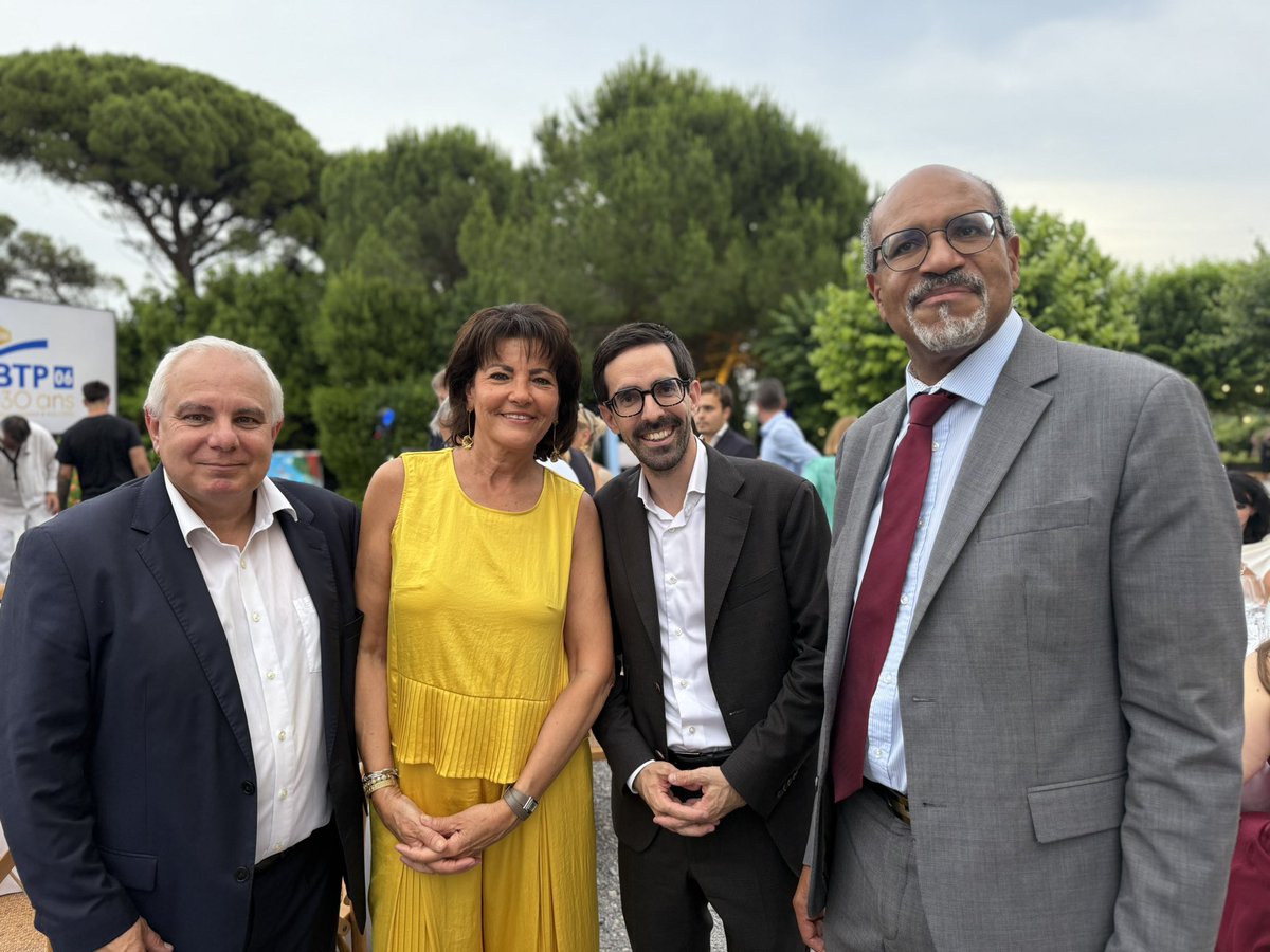 La <a href="/FBTP06/">Fédération du BTP 06</a> a 130 ans : félicitations à son Président <a href="/MoulardPatrick/">Patrick Moulard</a> et aux plus de 600 entreprises adhérentes qui bâtissent et façonnent notre territoire. 

Un moment fort pour saluer leur savoir-faire, leur engagement, leur professionnalisme, leur contribution à l’économie