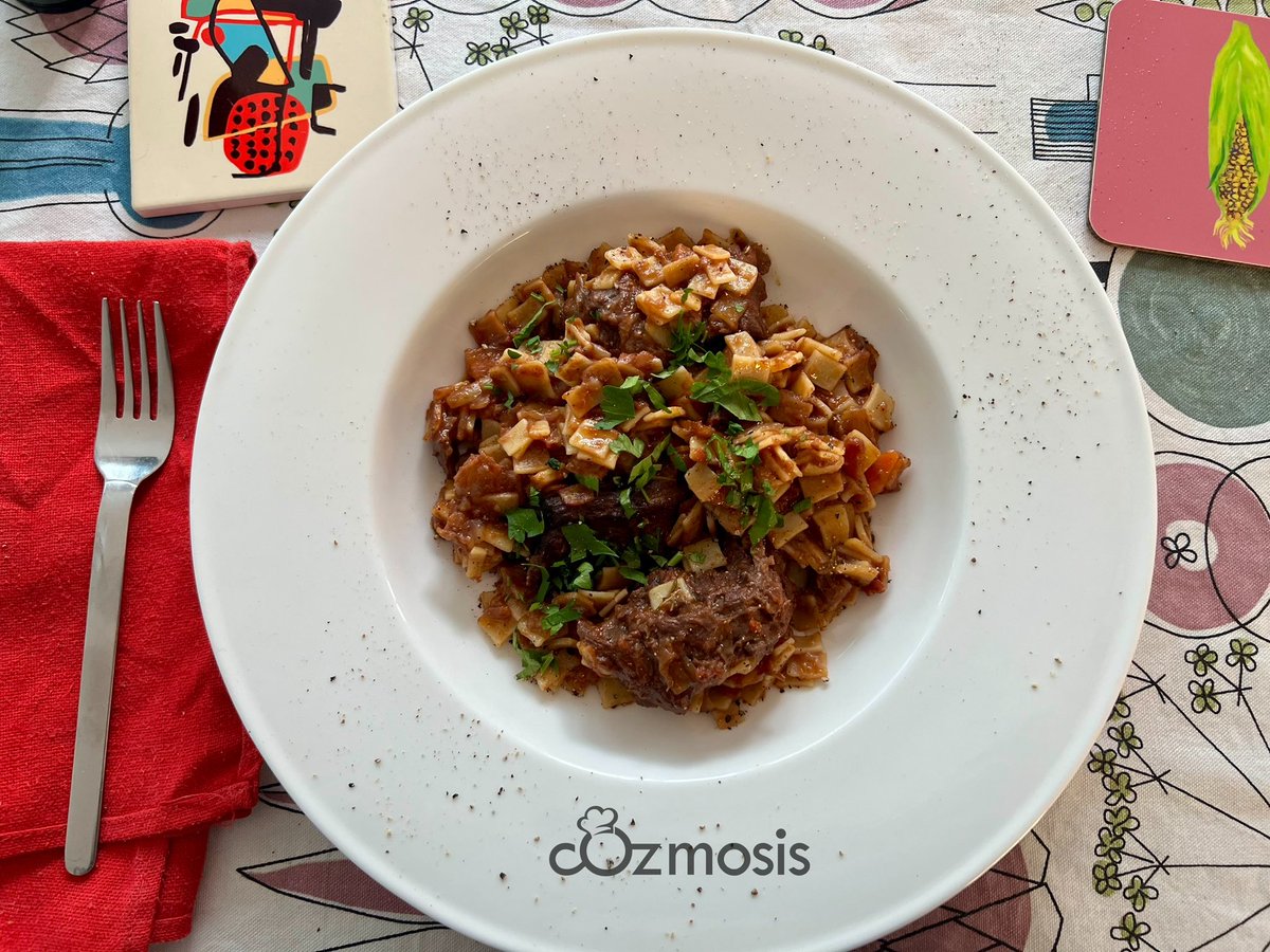 CVlattas's tweet image. Greek "youvetsi" with Irish beef chuck steak, San Marzano tomatoes and Greek "hilopites" (quadretti)
.
Αντί πατσά σπιγκαρίνο, γιουβέτσι απόψε @spigaro
.
#Pasta #pastaFriday
#pastaFridaySociety
#cookforlove #cook_bots
#2LouBayFood #Dublin
#foodforfun #lovepasta
