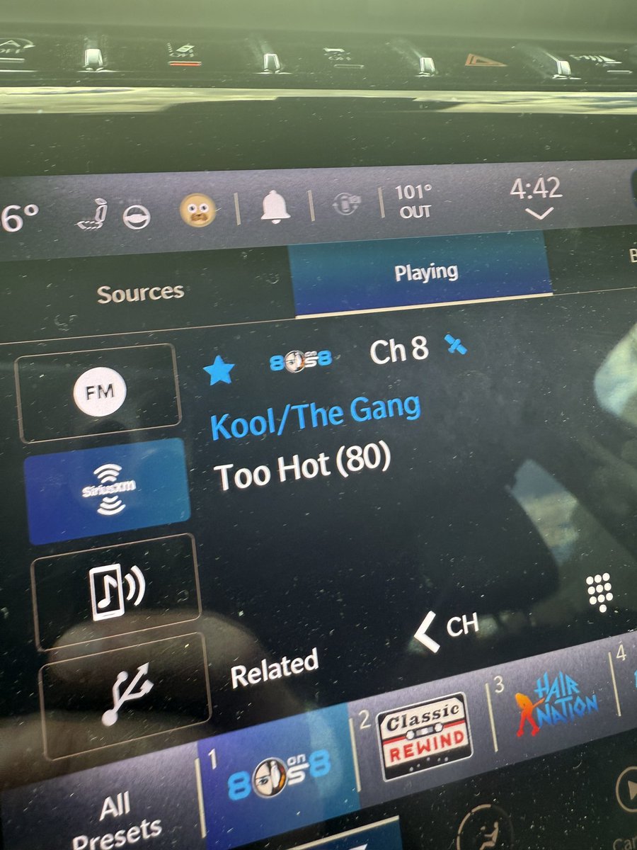 Got in my car and this was the first song that came on. #Appropriate