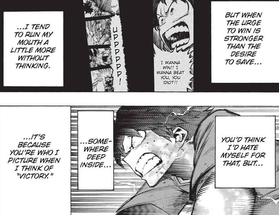 the way katsuki is izuku’s foundation, inspiration, and motivation…