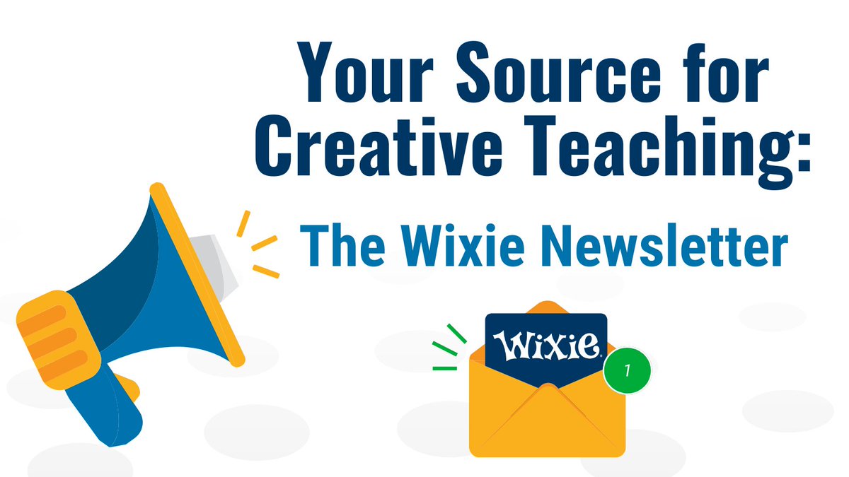 📨 Join the Wixie Newsletter! 📨

Sign up to receive new ideas and resource information each month of the school year.

static.wixie.com/newsletter