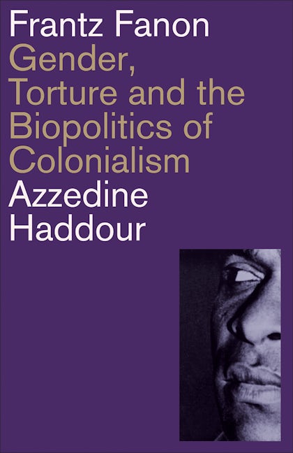 Lauan_al's tweet image. New book on Fanon: "Azzedine Haddour explores themes of gender, revolutionary struggle and the decolonisation of the mind in the first comprehensive study of Fanon's lesser known work, Studies in a Dying Colonialism (1959)". 📚 📖