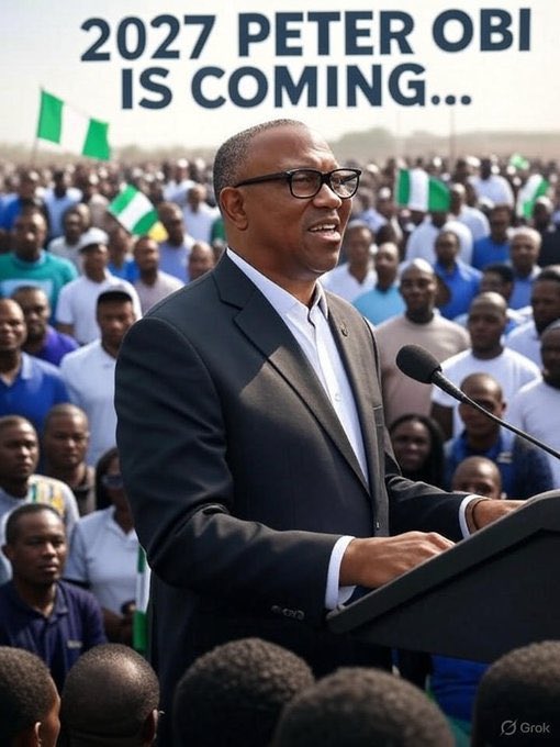 His Excellency Peter Obi is coming!!! 🇳🇬