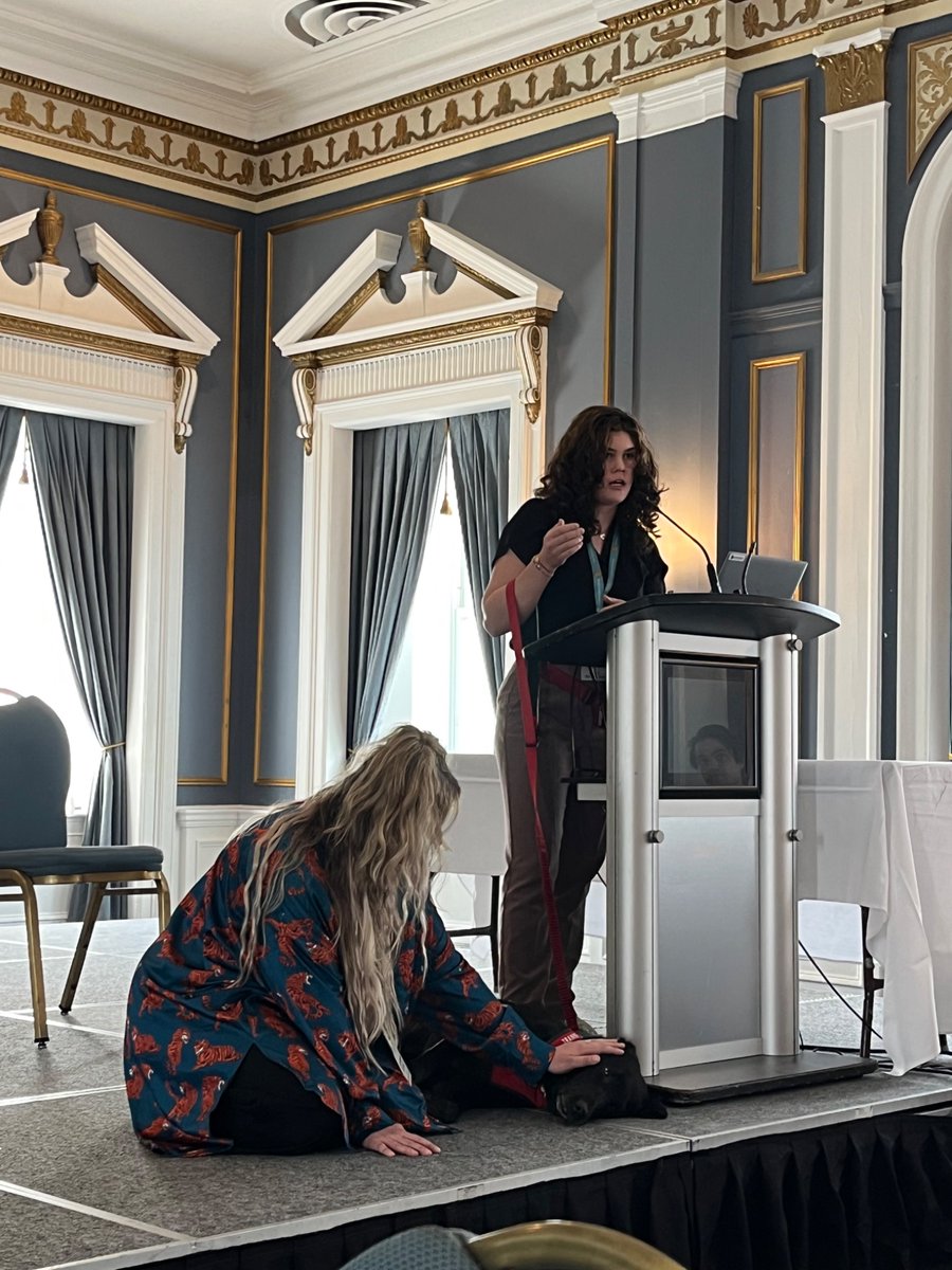 BARK UBC (@barkubc) on Twitter photo #ISAZ2025: The BARK team are currently enjoying the Canine-Assisted Services session with Drs Caron, Krause-Parello, Williams, and Grace Rath! Thank you for sharing your insightful work and important contributions to CAS!
<a href="/ISAZOfficial/">International Society for Anthrozoology (ISAZ)</a> #ISAZ2025: The BARK team are currently enjoying the Canine-Assisted Services session with Drs Caron, Krause-Parello, Williams, and Grace Rath! Thank you for sharing your insightful work and important contributions to CAS!
<a href="/ISAZOfficial/">International Society for Anthrozoology (ISAZ)</a>