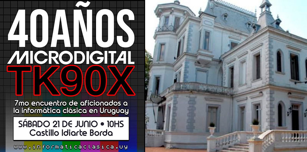 🎉 ¡Este sábado 21 Montevideo celebra los 40 años de la TK90!
🕹️ Feria retro, charlas, computadoras clásicas, videojuegos y más
📍 Castillo Idiarte Borda, desde las 10:00
📖 Generación TK90X
🔗 elmundodelspectrum.com/uruguay-celebr…
#TK90 #ZXSpectrum #RetroComputing #Uruguay #InformáticaRetro