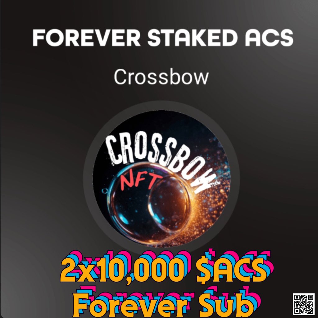 Crossbow (@crossbow0086) on Twitter photo Giveaway 2 10,000 $ACS FS for my <a href="/AccessProtocol/">Access Protocol</a> pool!
Only task to complete: LIKE and RT this post. You could be one of the lucky ones!
This giveaway is extended to multiple social networks, so good luck!
#NFT #NFTArt #NFTArtist #NFTCommunity #NFTDrop #Solana #SolanaNFT Giveaway 2 10,000 $ACS FS for my <a href="/AccessProtocol/">Access Protocol</a> pool!
Only task to complete: LIKE and RT this post. You could be one of the lucky ones!
This giveaway is extended to multiple social networks, so good luck!
#NFT #NFTArt #NFTArtist #NFTCommunity #NFTDrop #Solana #SolanaNFT