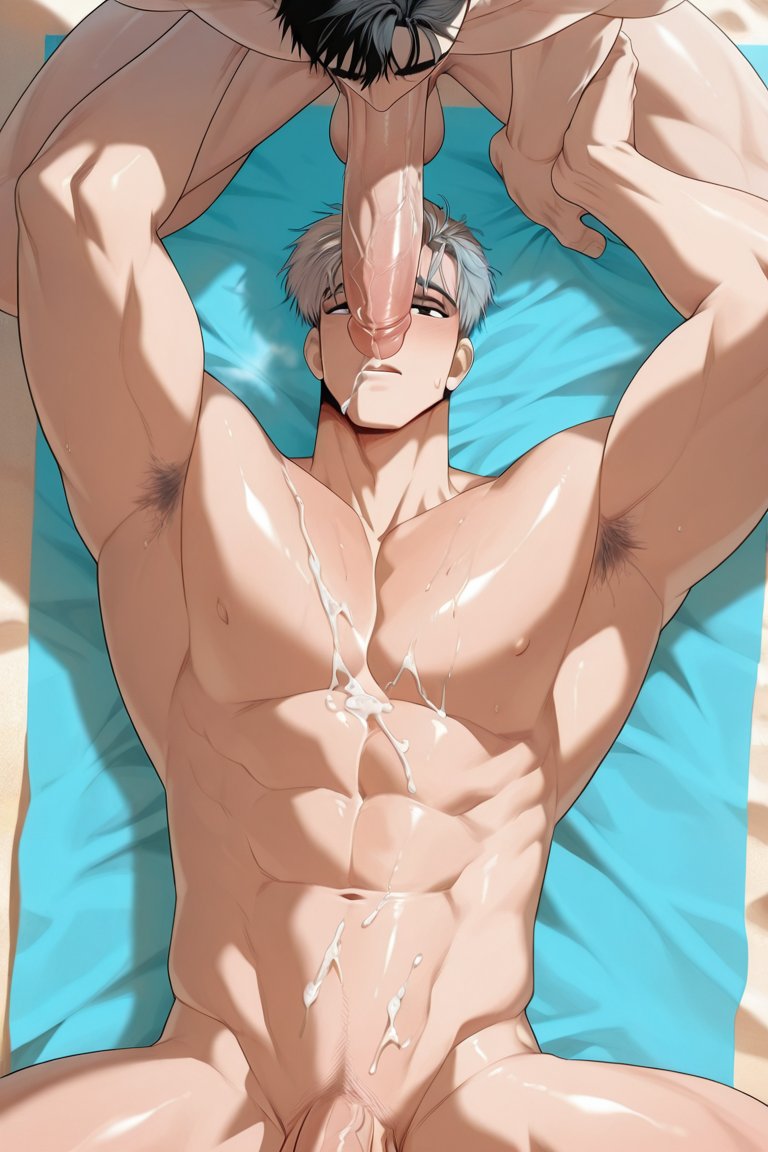 Blowjob each other's 
#jeongtaeui #taeui #ilay #ilayriegrow #passion #passionmanhwa #aiart #nsfw
