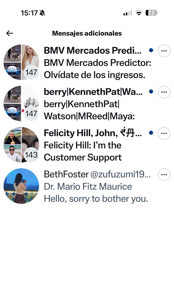 Hola <a href="/X/">X</a> estoy cansado de estar borrando mensajes SPAM todo el tiempo. Podrán hacer algo? 
Muchas gracias

Hello <a href="/X/">X</a>, I'm tired of deleting SPAM messages all the time. Will they be able to do something?

Thanks a lot
Mario