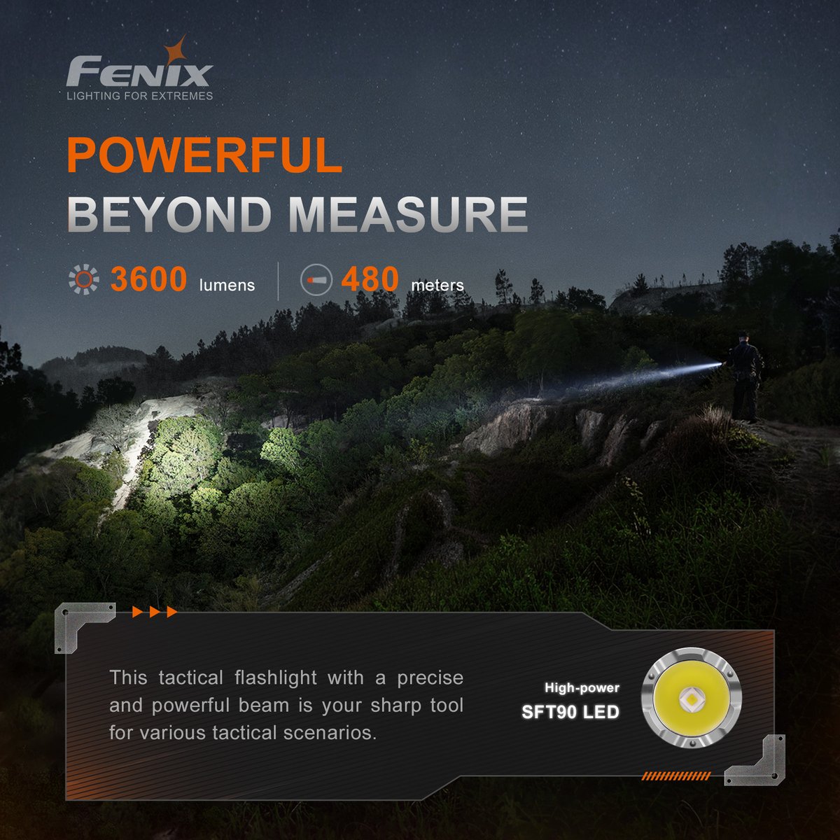FenixLinternas's tweet image. 🔦 La Fenix TK21R ofrece hasta 3600 lúmenes y 480 m de alcance.
Carga rápida USB-C, doble interruptor táctico, cuerpo de aluminio y resistencia IP68.
Ideal para uso táctico y profesional.
Visita: bit.ly/4ncEcA6