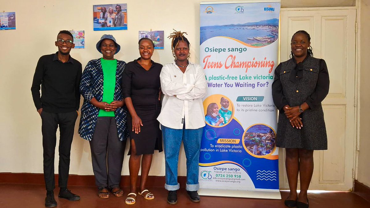 Kisumu Youth WaSH Parliament (@washkisumu) on Twitter photo Yesterday, we held fruitful discussions with <a href="/OsiepeSango/">Osiepe Sango - Friends of Lake Victoria</a>. We explored synergies ahead of the Nam-Lolwe Youth Summit (NaLYS) and aligned efforts on clean water access & Lake Victoria conservation. Advocacy gets stronger when we collaborate!
#LakeVictoria #WASHMashinani Yesterday, we held fruitful discussions with <a href="/OsiepeSango/">Osiepe Sango - Friends of Lake Victoria</a>. We explored synergies ahead of the Nam-Lolwe Youth Summit (NaLYS) and aligned efforts on clean water access & Lake Victoria conservation. Advocacy gets stronger when we collaborate!
#LakeVictoria #WASHMashinani