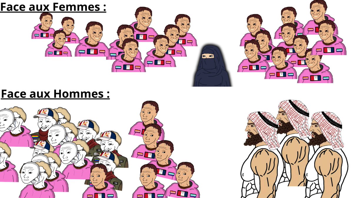 Les Kuffar Islamophobes en 1 image