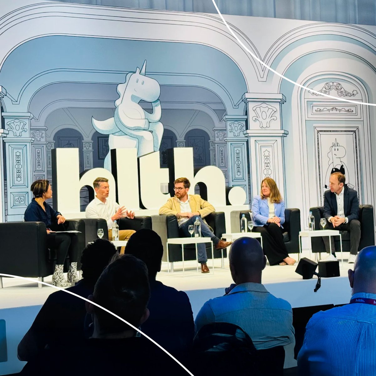 GoogleForHealth's tweet image. Fantastic discussions at #HLTHEurope on the future of healthcare! 💡 Our Health leaders, Karen DeSalvo, Amy McDonough, Susan Thomas, and Lucinda Scharff shared insights on AI in hospitals, next-gen wearables, and more. So much innovation happening!