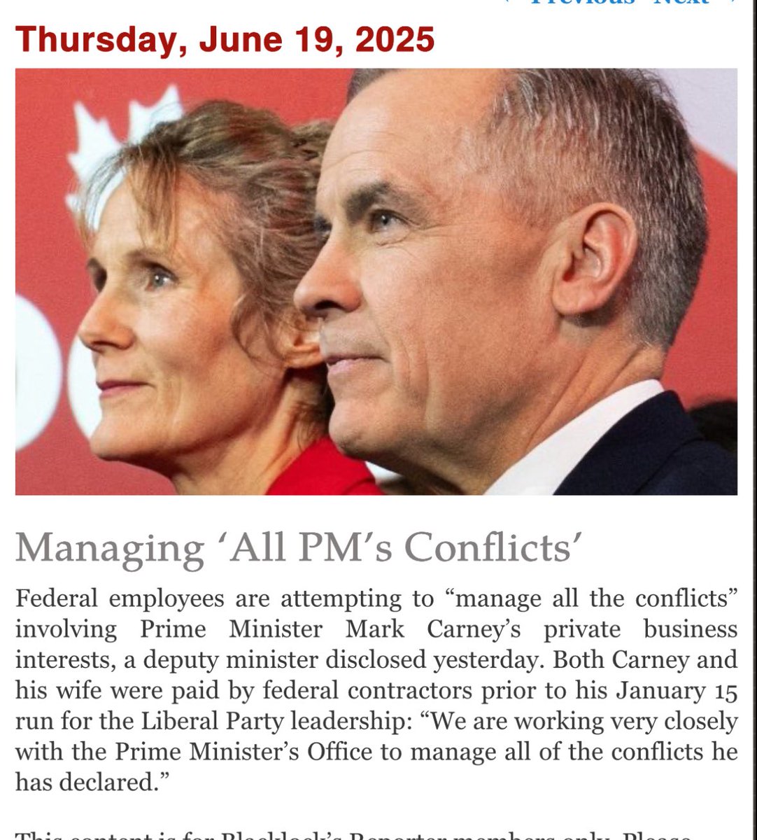 They are having a hard time managing all of Carney’s conflict of interests. 
Just another thing that will be swept under the rug.