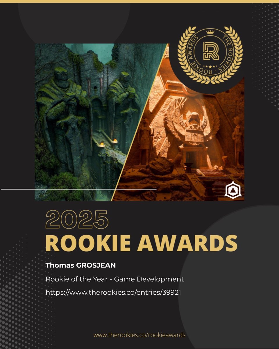 Happy to also share my entry for <a href="/TheRookiesCO/">TheRookiesCO</a> this year again! 
Towards the end you will get a first look at the graduation group project I've been working on these last 5 months at <a href="/Artside_School/">ARTSIDE</a> 
  
🔗 therookies.co/entries/39921 

I'll be really grateful if you go check it out!