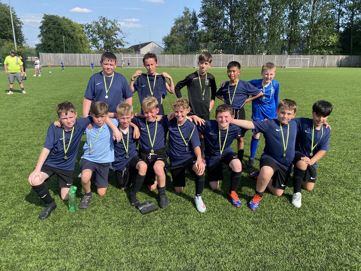 I am so proud of these boys! They showed true determination and grit on a roasting hot day and represented <a href="/thorntreeheidie/">geraldine smith</a> <a href="/ThorntreeHT/">thorntreeprimary</a> with pride. Your resilience to come back from 3 goals down was inspirational and despite a last minute loss you should all be incredibly proud!