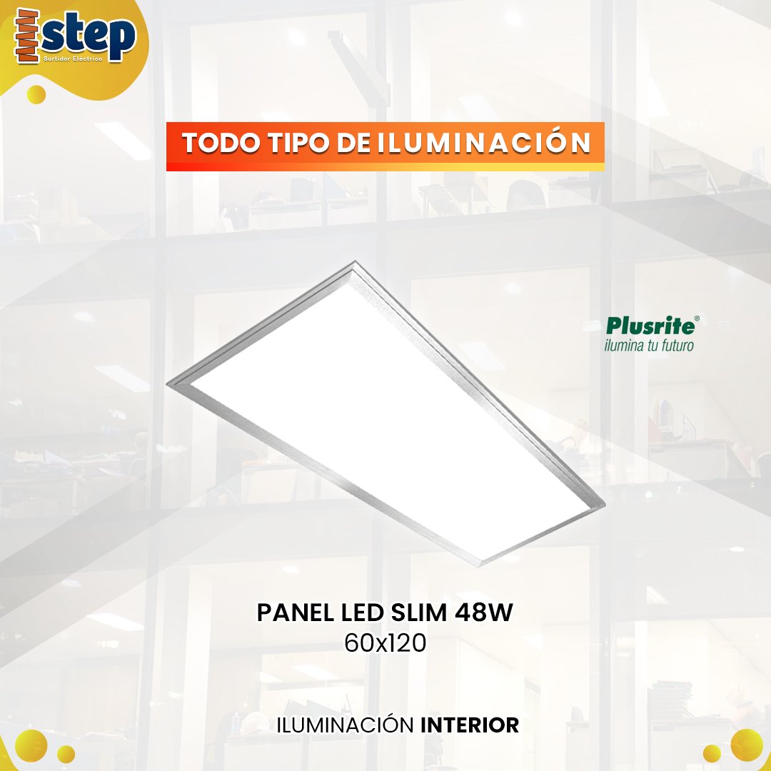 StepPatria's tweet image. Diseñado para ofrecer una luz clara y uniforme, este panel de 60cm x 120cm es ideal para oficinas, salones, cocinas y cualquier ambiente que necesite una iluminación potente y de bajo consumo.

#PanelLED #Lamparas #Oficinas #Iluminación