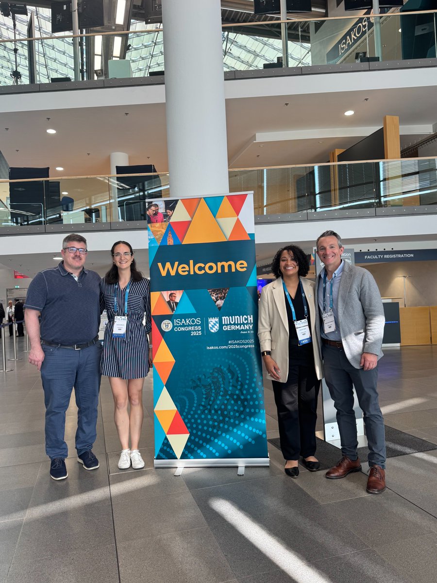 Hana Marmura MPT, PhD (@hanamarmura) on Twitter photo I had the privilege to speak at the 2025 <a href="/ISAKOS/">ISAKOS</a> Congress in Munich as part of the Symposium: How Best to Assess the Outcomes of ACLR: What’s Important in 2025?
So great to travel with new colleagues from <a href="/UNC/">UNC-Chapel Hill</a> and reunite with my previous mentors and colleagues <a href="/FKSMC/">Fowler Kennedy</a> <a href="/WesternU/">Western University</a> I had the privilege to speak at the 2025 <a href="/ISAKOS/">ISAKOS</a> Congress in Munich as part of the Symposium: How Best to Assess the Outcomes of ACLR: What’s Important in 2025?
So great to travel with new colleagues from <a href="/UNC/">UNC-Chapel Hill</a> and reunite with my previous mentors and colleagues <a href="/FKSMC/">Fowler Kennedy</a> <a href="/WesternU/">Western University</a>