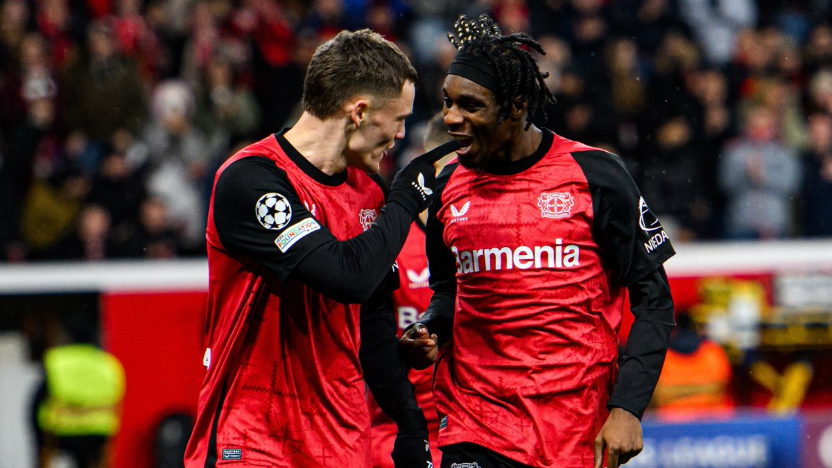 bayer04_en's tweet image. Inseparable. Make sure they keep laughing together, @LFC! 🥹

#ThanksFlo @JeremieFrimpong