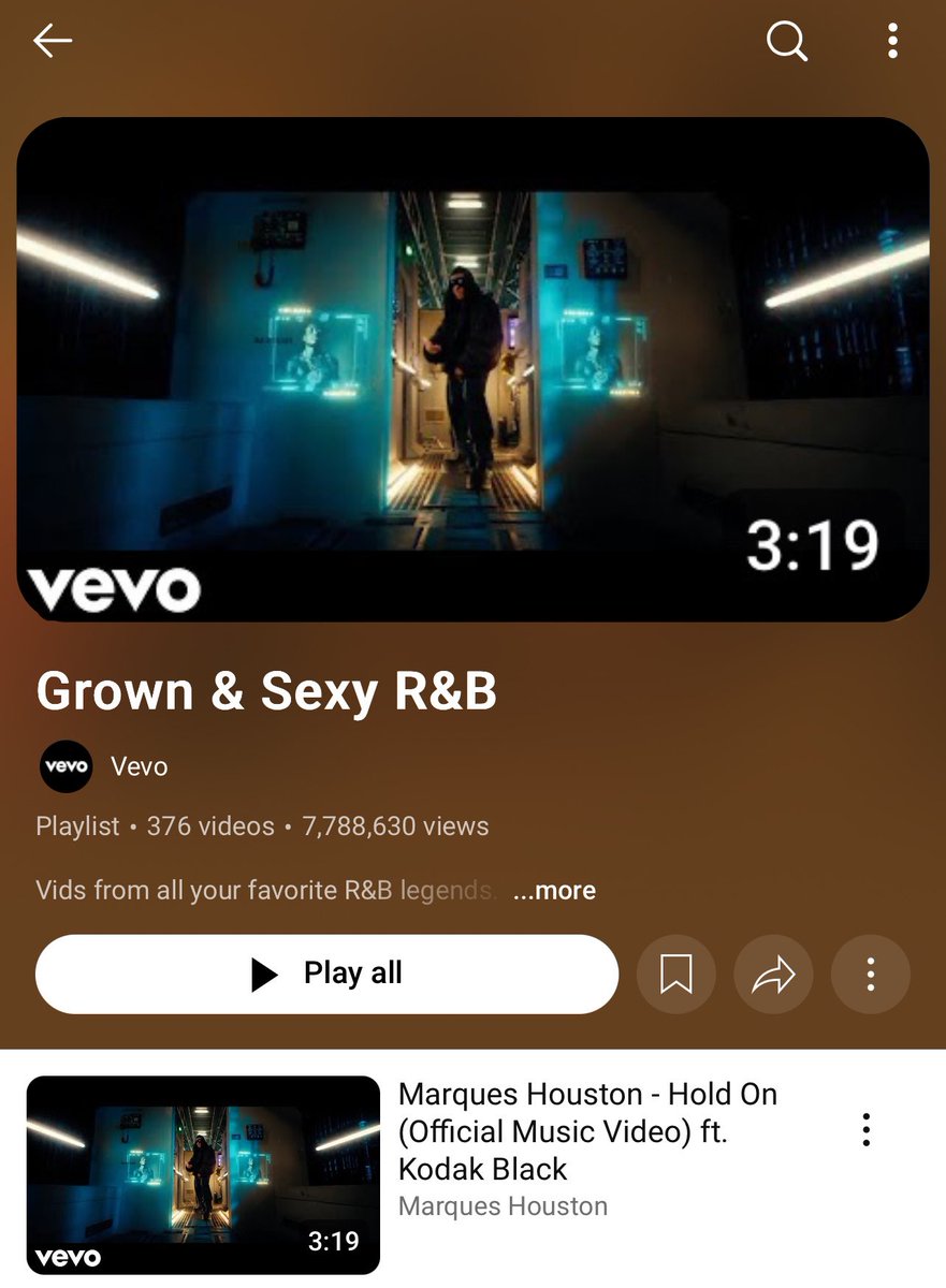 Super excited to debut the world premier of the official music video of Hold On ft #KodakBlack now on <a href="/Vevo/">Vevo</a> Thank you guys for all the love and support on this record!! Top 10 on <a href="/billboard/">billboard</a> r&amp;b! #albumontheway youtu.be/t3Z1DzvgSBg?si…