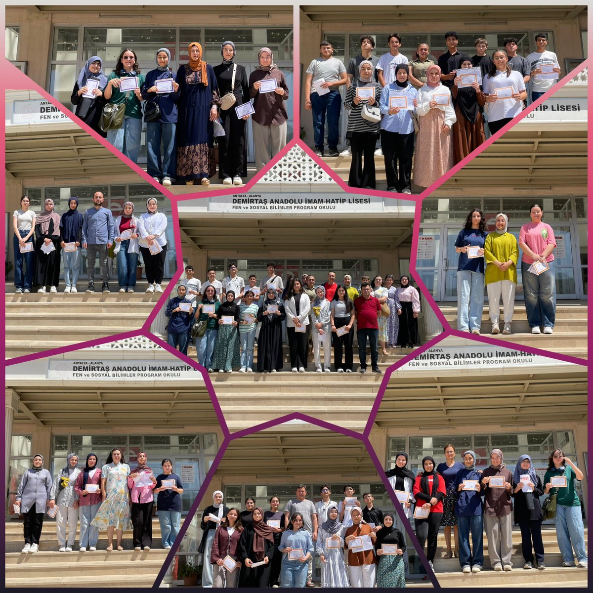 Karneler verildi, belgeler dağıtıldı. 2024-2025 eğitim yılı sona erdi. Tüm öğrencilere iyi tatiller dileriz. 🌺