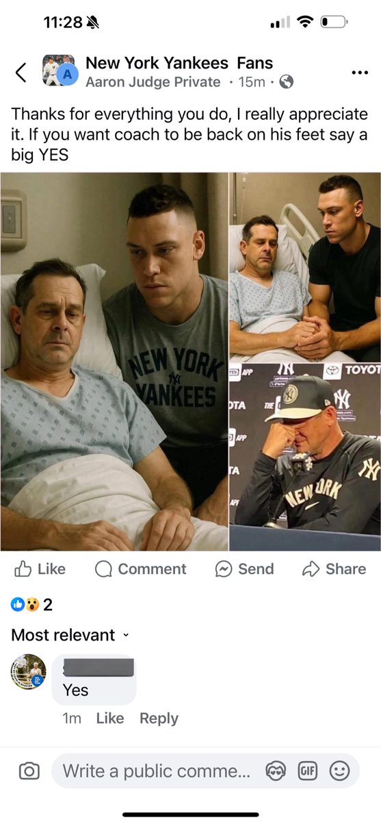 emcili's tweet photo. I love being on yankees facebook because what is this https://t.co/dGuP5QYcUs