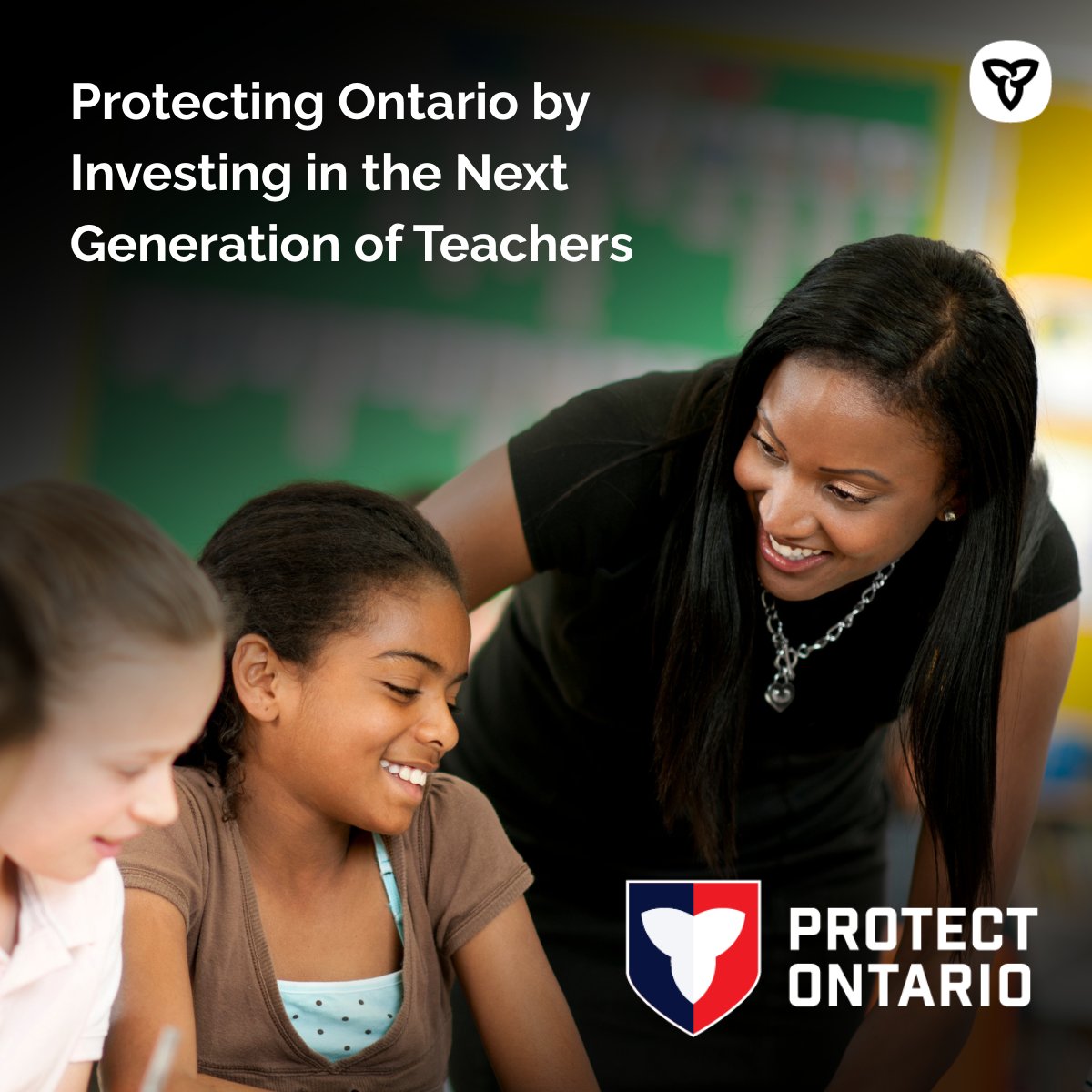 To build a robust teaching workforce for Ontario classrooms, the Government of Ontario is investing $55.8M to train 2,600 new teachers by 2027.

Learn more: bit.ly/449kZq3