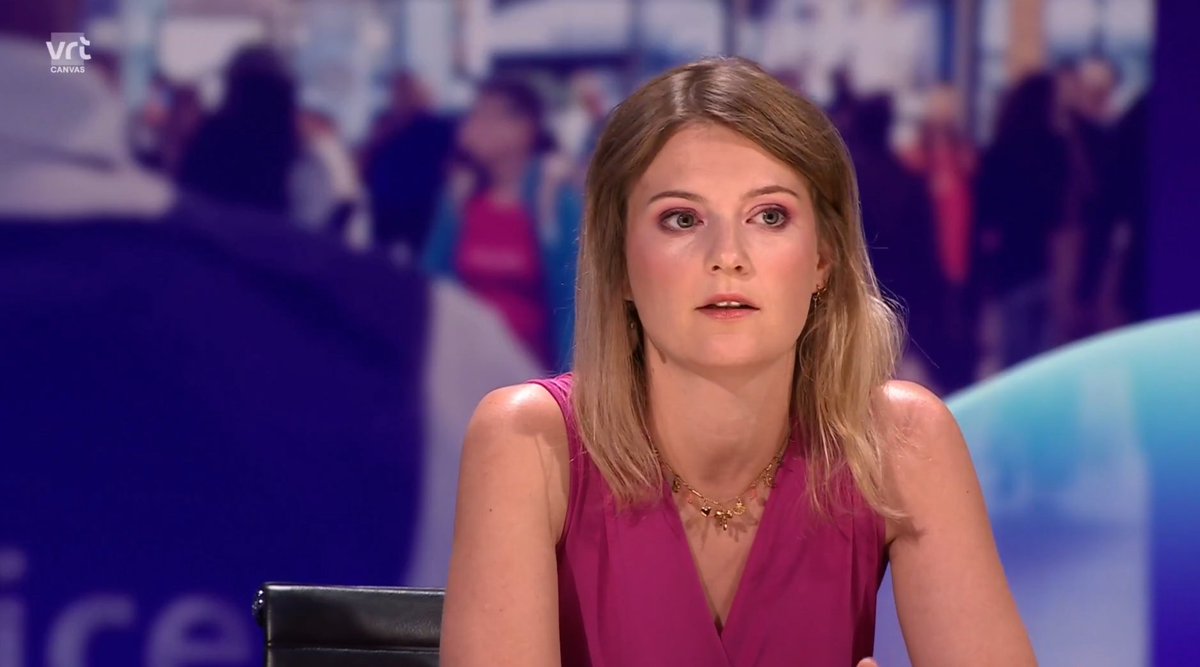 Vlaams Belang (@vlbelang) on Twitter photo "Het zou een betere zaak zijn om échte grenscontroles te voeren, waarbij men illegale migranten aan de grens terugstuurt, maar dat doet men niet. Men opteert voor zogenaamde ‘binnenkomstcontroles’ van wie zich al op het grondgebied bevindt." <a href="/francescavbel/">Francesca Van Belleghem</a> #terzaketv "Het zou een betere zaak zijn om échte grenscontroles te voeren, waarbij men illegale migranten aan de grens terugstuurt, maar dat doet men niet. Men opteert voor zogenaamde ‘binnenkomstcontroles’ van wie zich al op het grondgebied bevindt." <a href="/francescavbel/">Francesca Van Belleghem</a> #terzaketv
