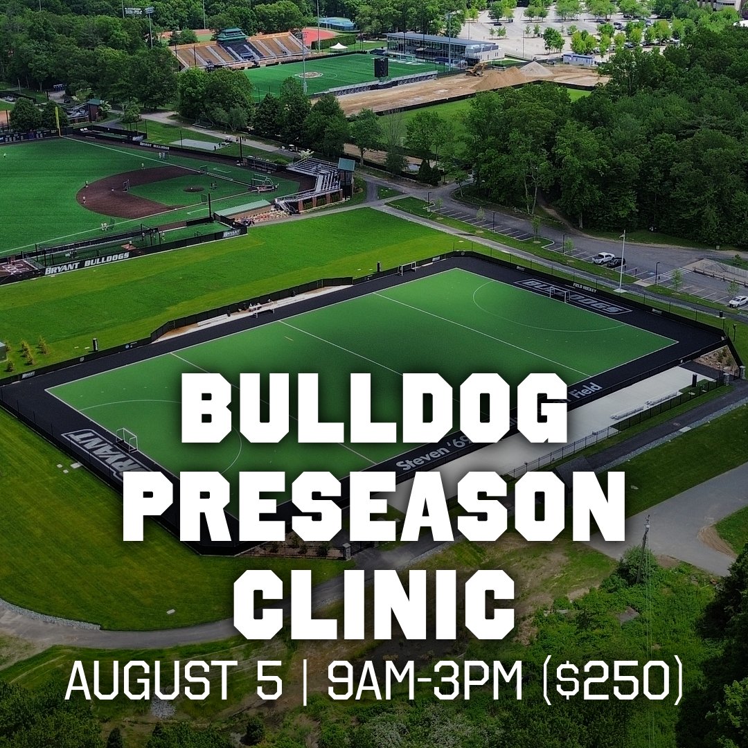 Registration for our preseason clinic is LIVE!

Join us on August 5 by signing up today at bryantfhcamps.com